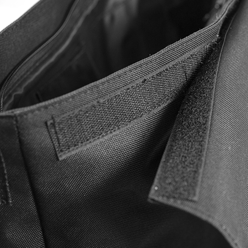 Sublistar® Sac à bandouliére MILAN avec rabat interchangeable, noir, taille (LxHxP) 400 x 280 x 100 mm, 40 pcs./carton