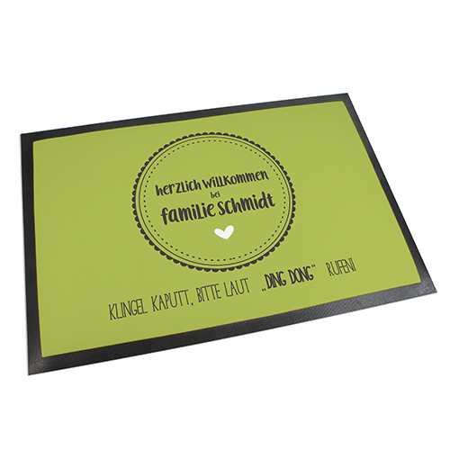 Sublistar® Doormat white with rubber edges, non-slip, div. sizes Sublistar® Doormat white with rubber edges, non-slip, div. sizes