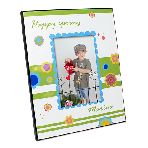 UNISUB Cadre photo imprimable, taille 203 x 254 x 16 mm, pour format de photo 100 x 150 mm, 14 pcs./carton