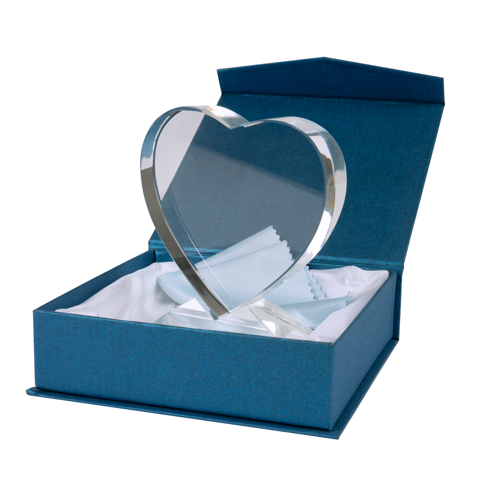 Photo Cristal CR-023, cœur, taille 100 x 105 x 35 mm, 36 pcs./pack