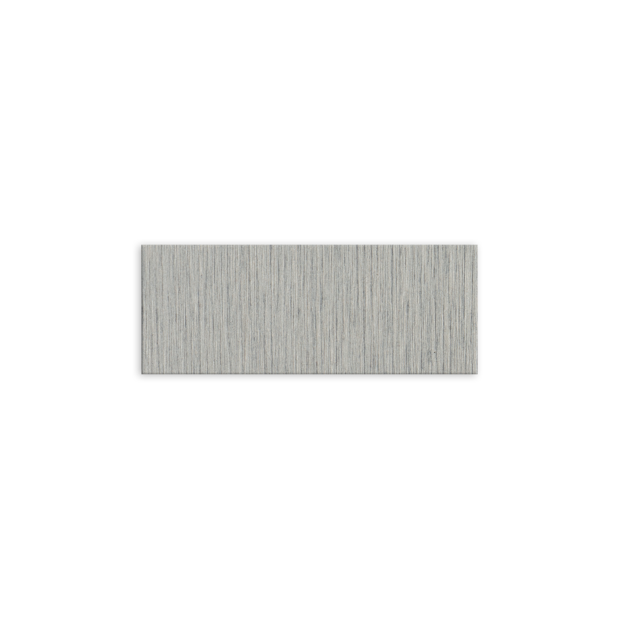 Alu-Namensschild 25 x 65 mm, 0,5 mm stark, div. Farben, Ecken Spitz