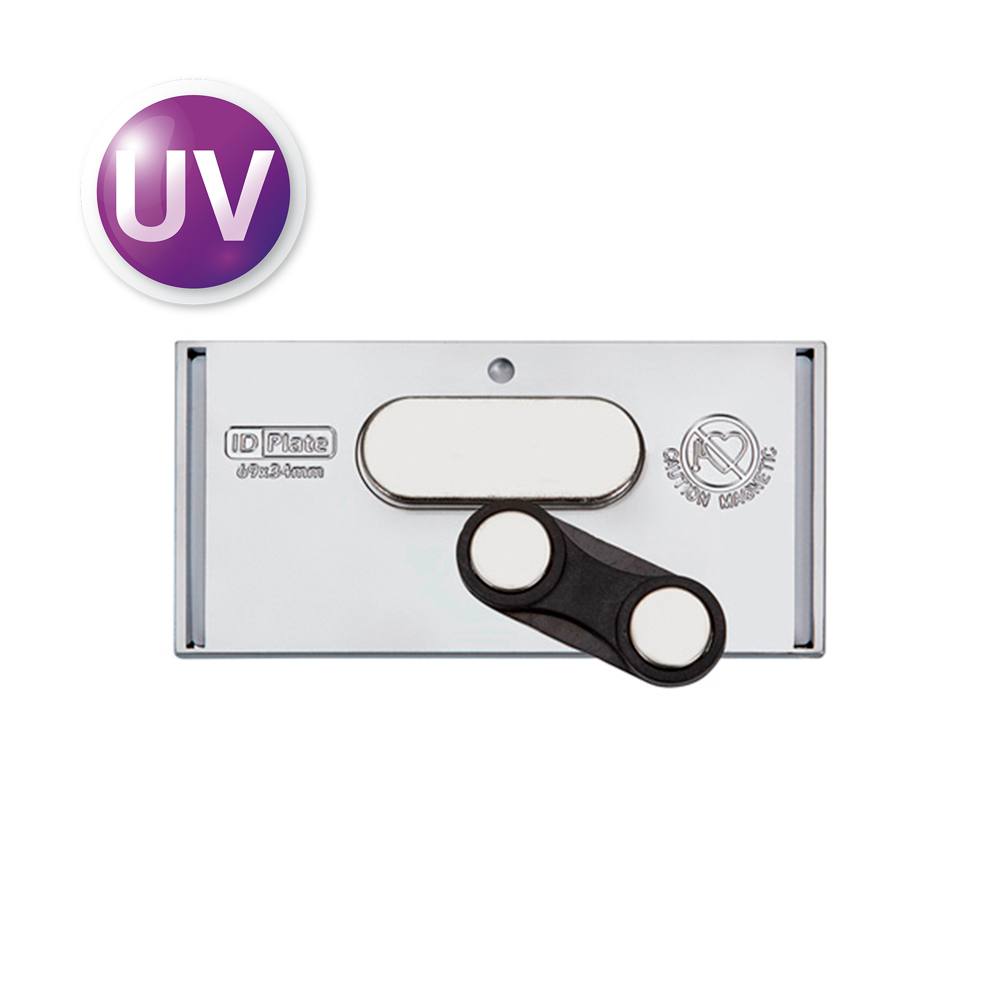 UV Multiplexx Namensschilder, versch. Farben, versch. Größen
