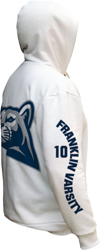 Basic Kapuzen-Sweatshirt Hoody, Farbe White, div. Größen Basic Kapuzen-Sweatshirt Hoody, Farbe White, div. Größen