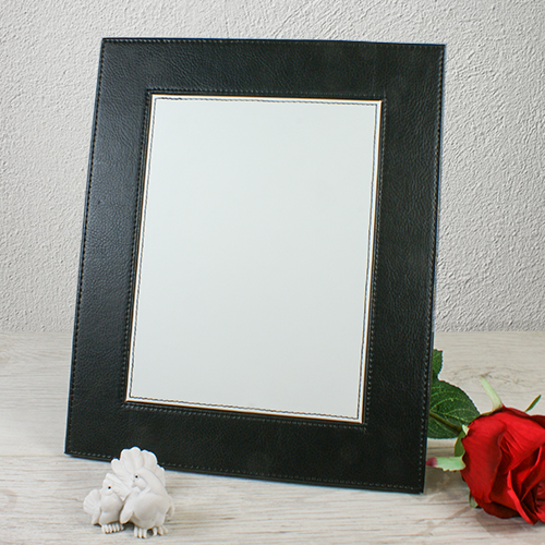 Subli Leather, Cadre photo en cuir synthétique, diverses tailles