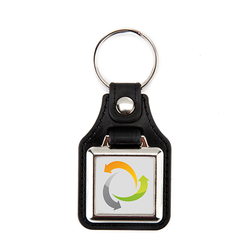 Porte-clés Multiplexx, métal, simili-cuir, diverses versions