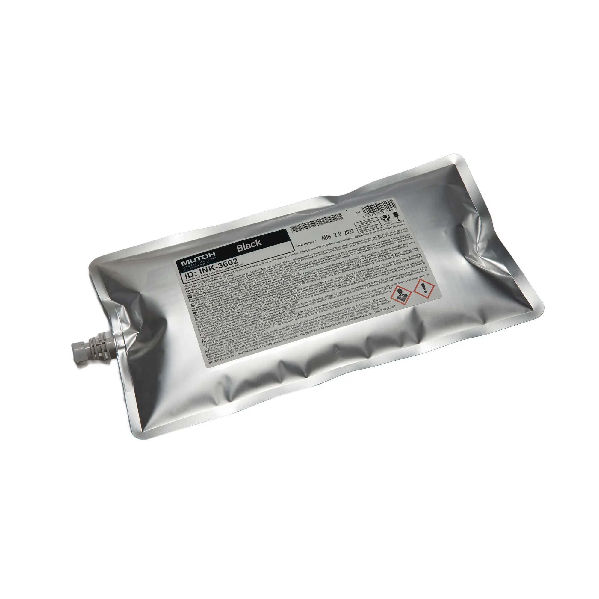 MS41 Eco Solvent Ink für XpertJet 1682, div. Farben, 1.000-ml-Beutel