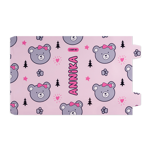 Abat-jour blanc brillant, taille 190 x 315 mm, imprimable sur une face, 200 pcs./pack