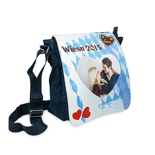 Sublistar® Schultertasche VENEDIG mit wechselbarer Frontlasche, div. Farben