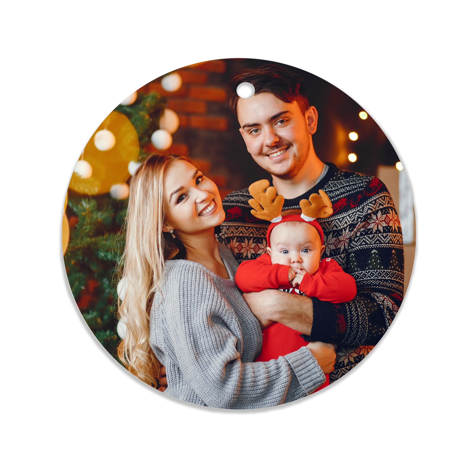 Ornements en plastique à suspendre, différents motifs