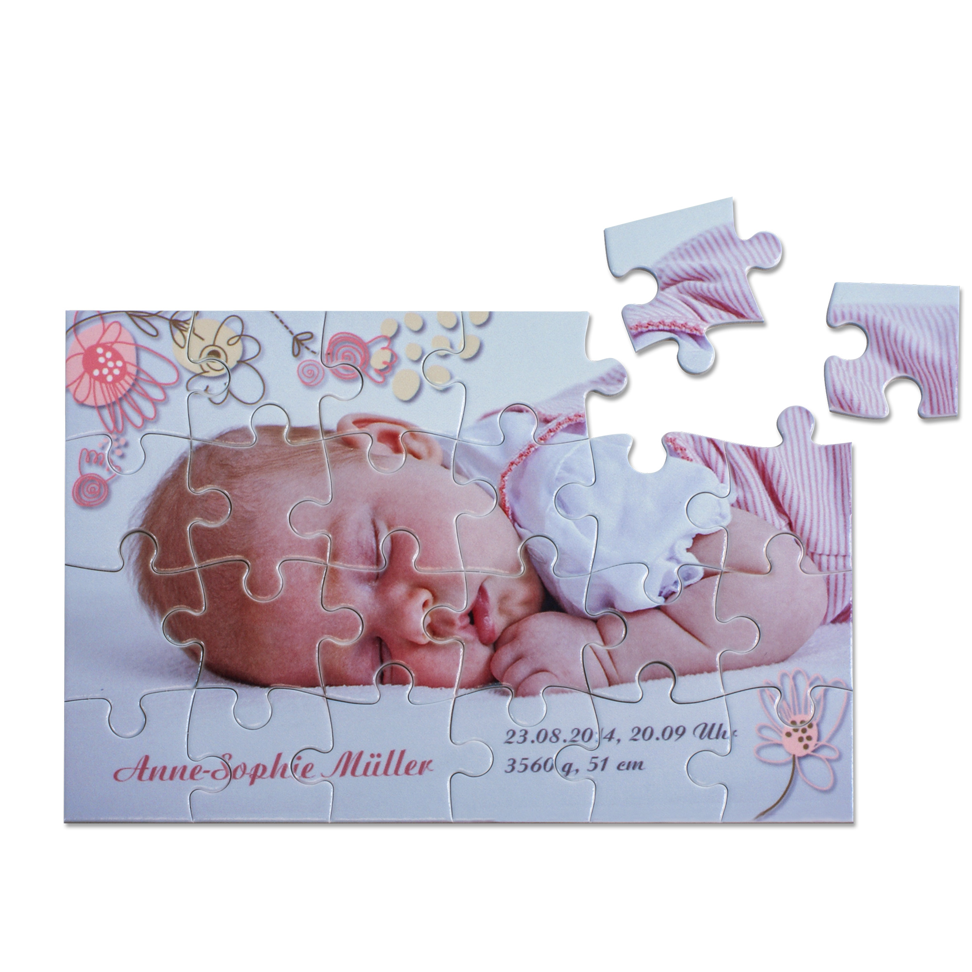 Kartonpuzzle rahmenlos, div. Ausführungen