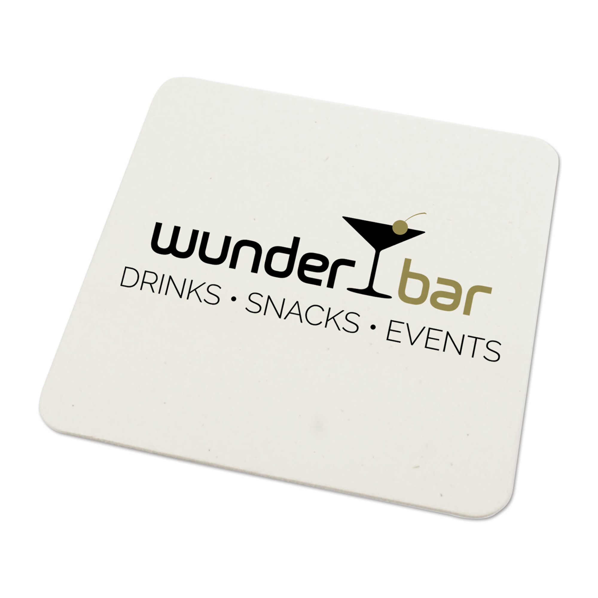 Dessous de verre en carton, diverses tailles