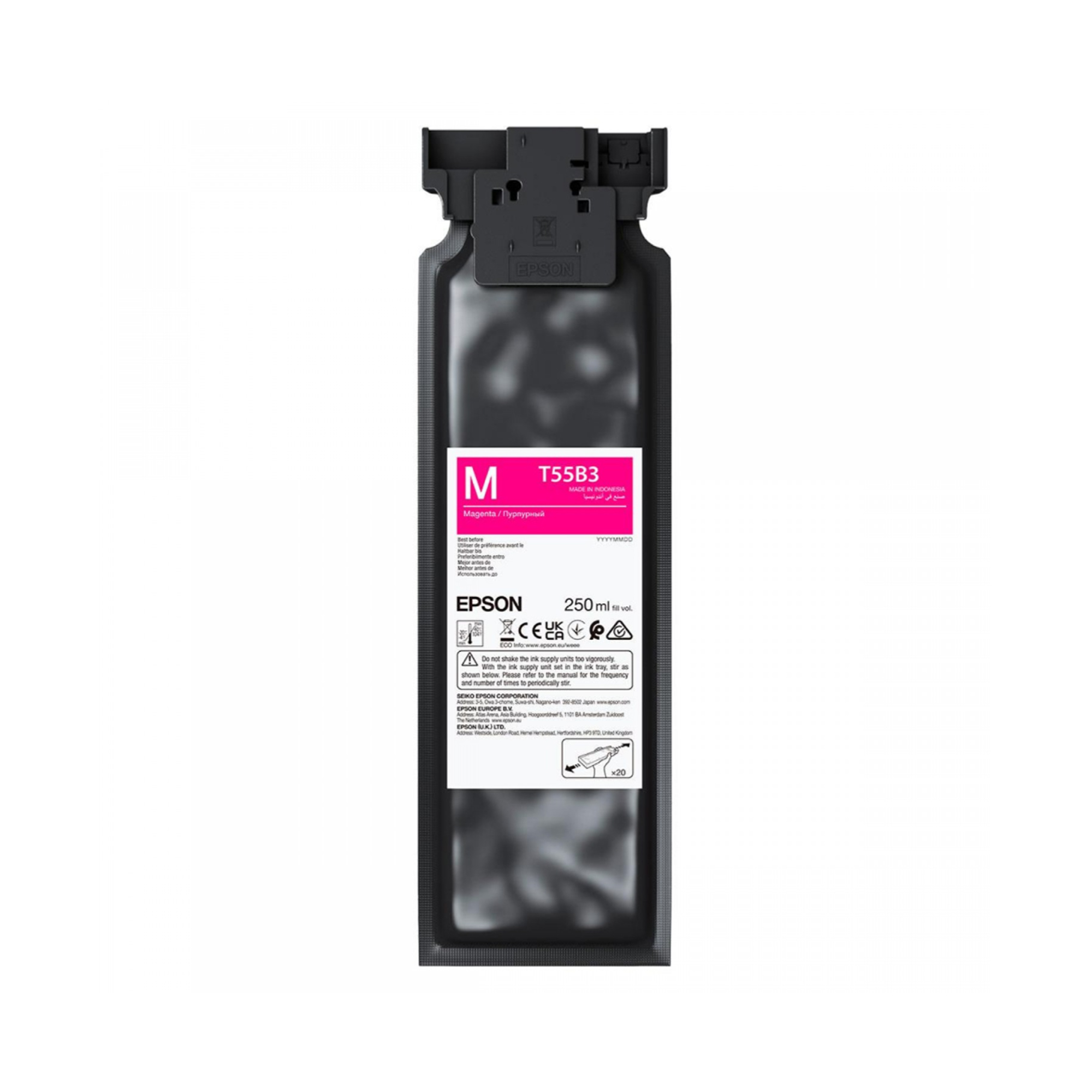 Epson UltraChrome® DG, für SureColor F1000, 250 ml Beutel, verschiedene Farben