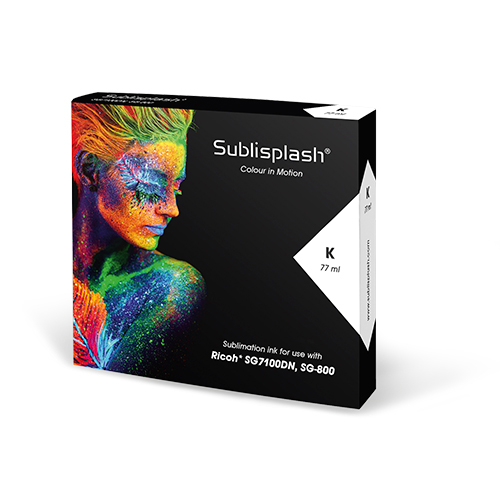 Sublisplash® pour Ricoh SG 7100DN et SG 800, cartouche de 70/77 ml, divers couleurs