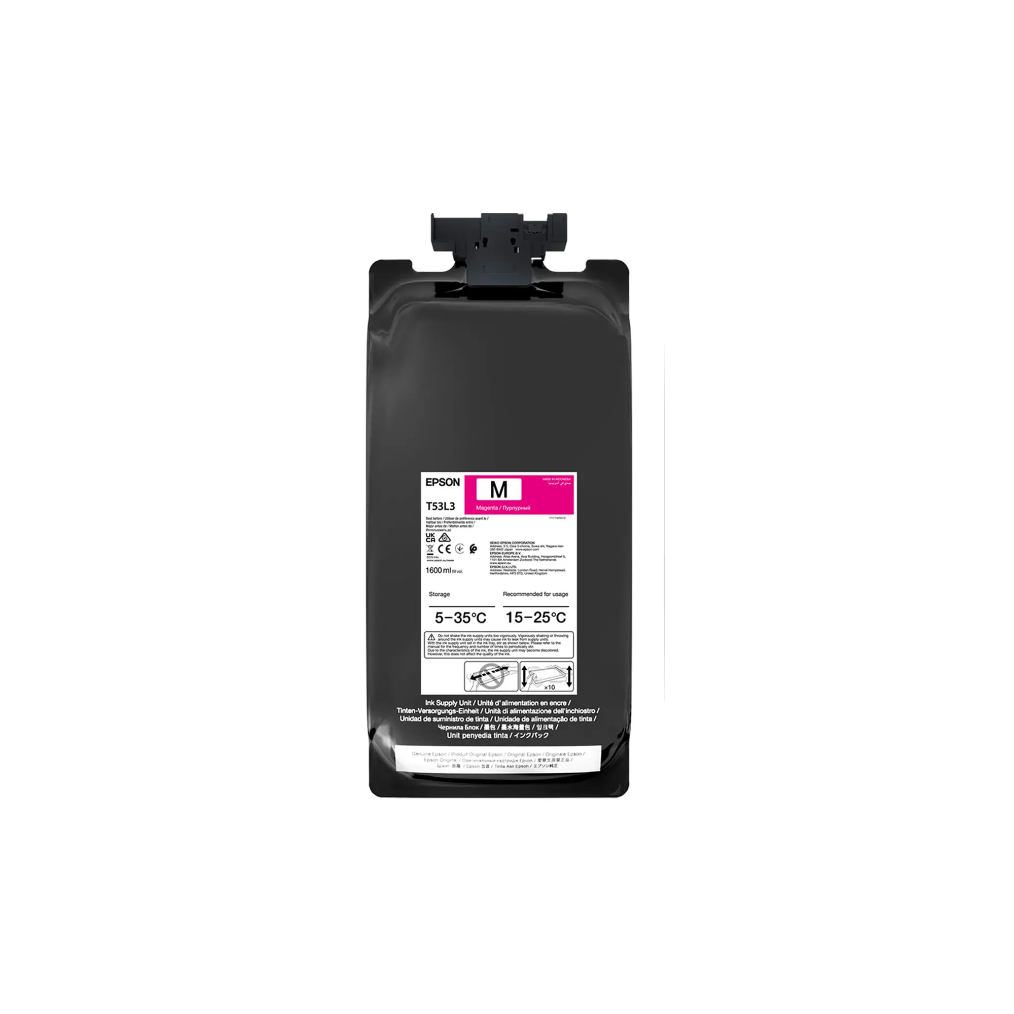Epson UltraChrome DS, für SureColor F6400/F6400H, F9500/F9500H, 1.600 ml Kartusche, verschiedene Farben