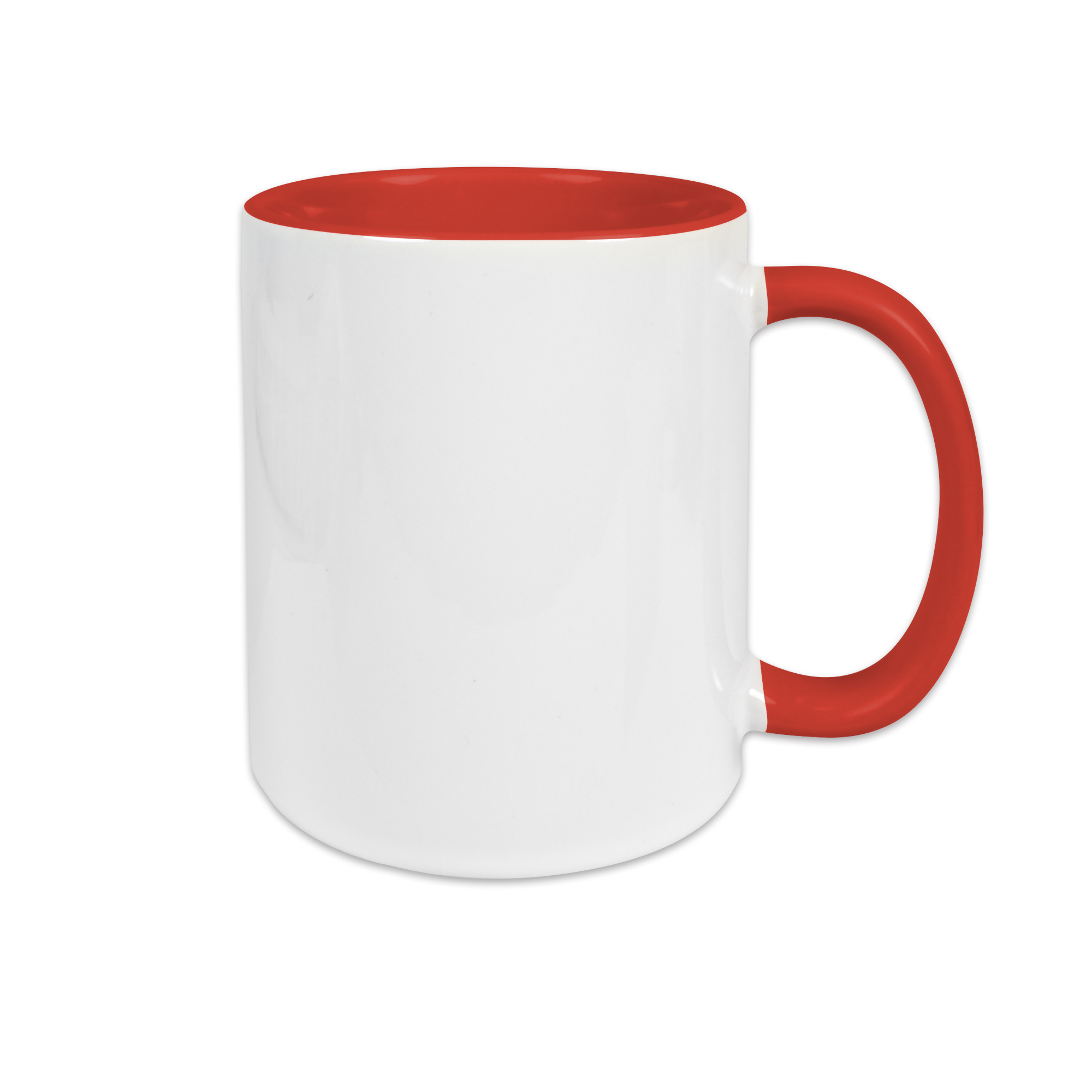 Tasse en céramique TWO TONES & HANDLE 11oz, SunCoating®, 12 pcs./couche, 36 pcs./carton