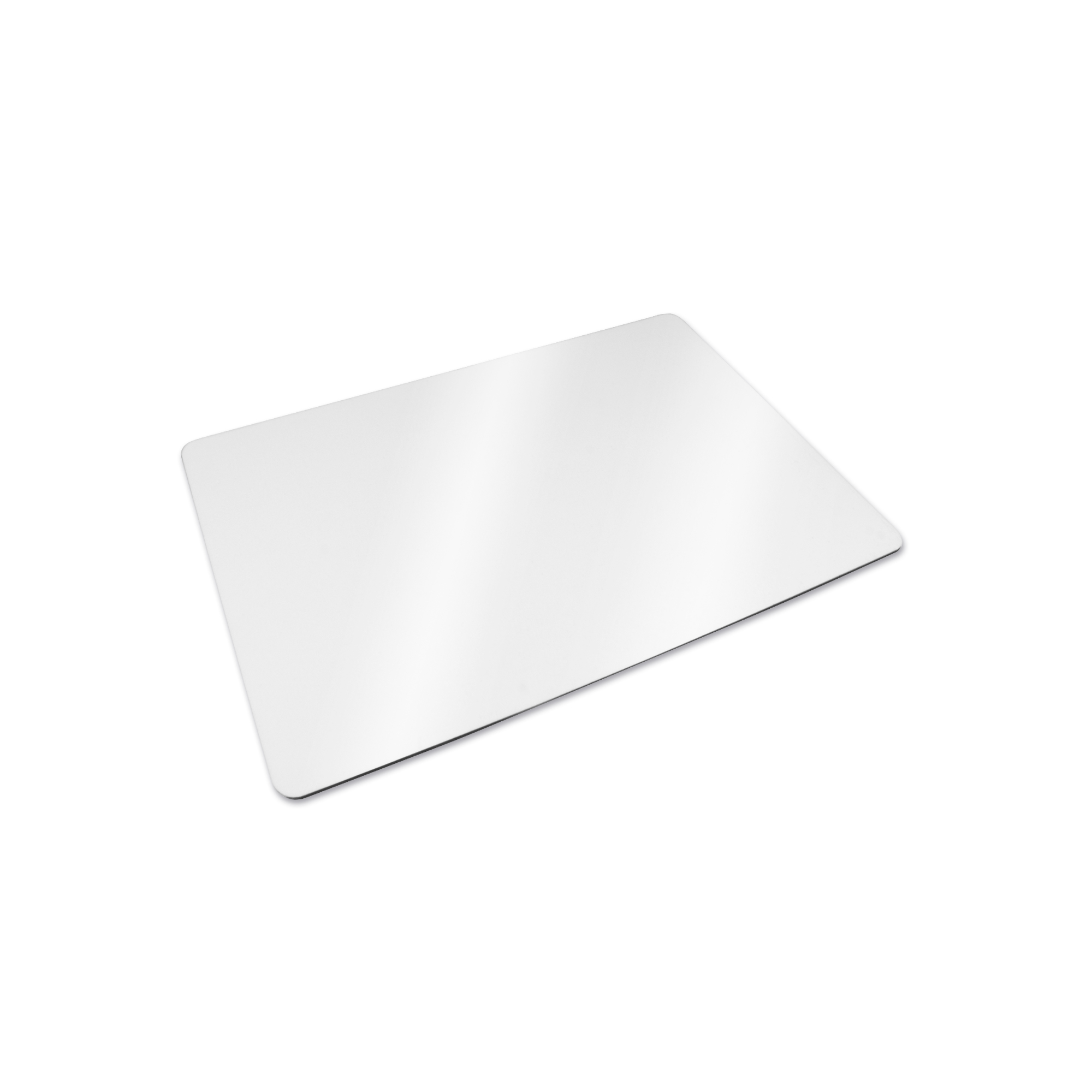 Sublistar® Ersatzplatte MDF für Holztablett TRAY-S, Weiß-glänzend, Größe 320 x 201 x 3 mm, 50 St./Karton