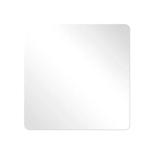 ChromaLuxe Alu-Fototafel weiß-glänzend, 100 x 100 x 1,15 mm, Ecken gerundet