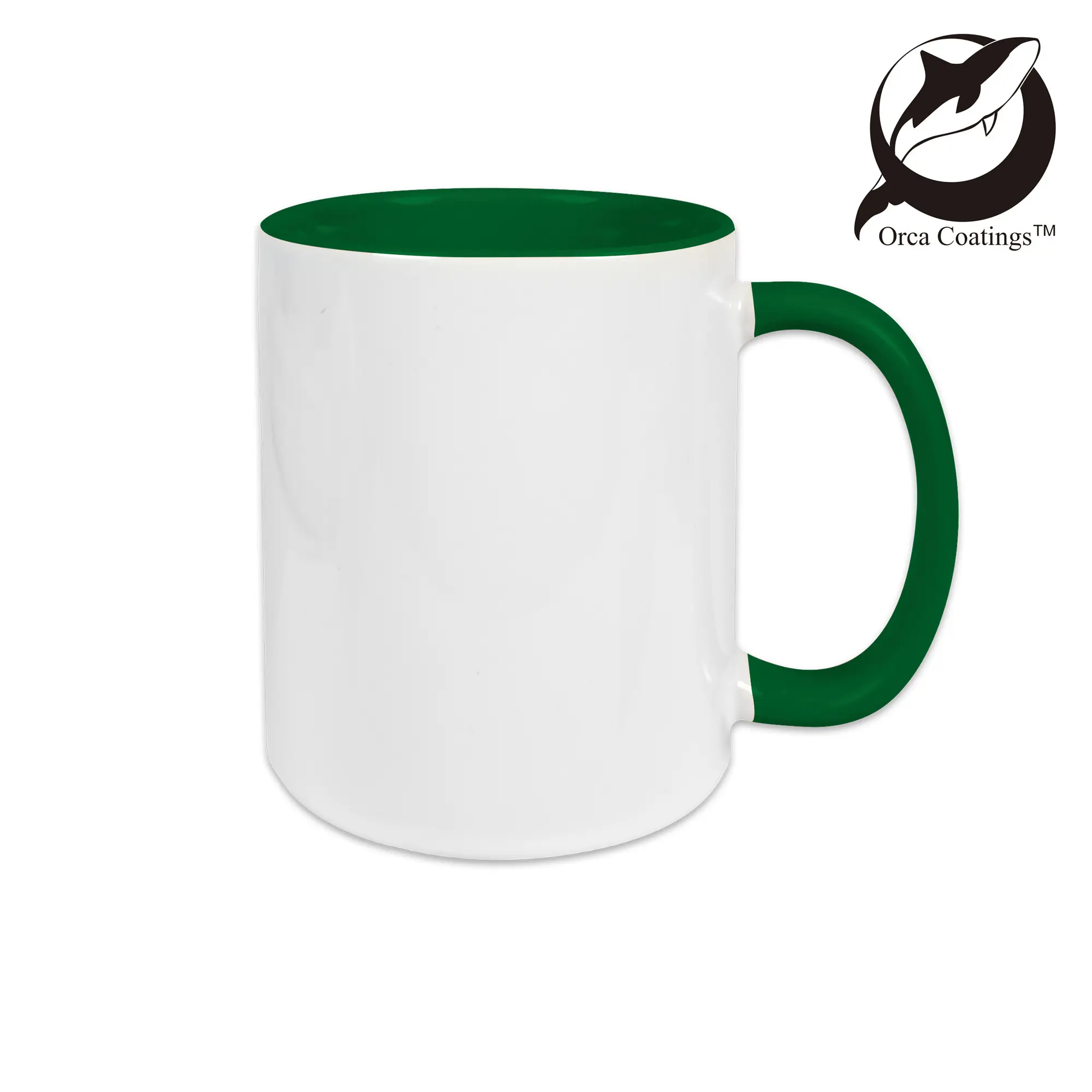 Keramiktasse TWO TONES & HANDLE 11oz, Orca™ Coating, div. Farben