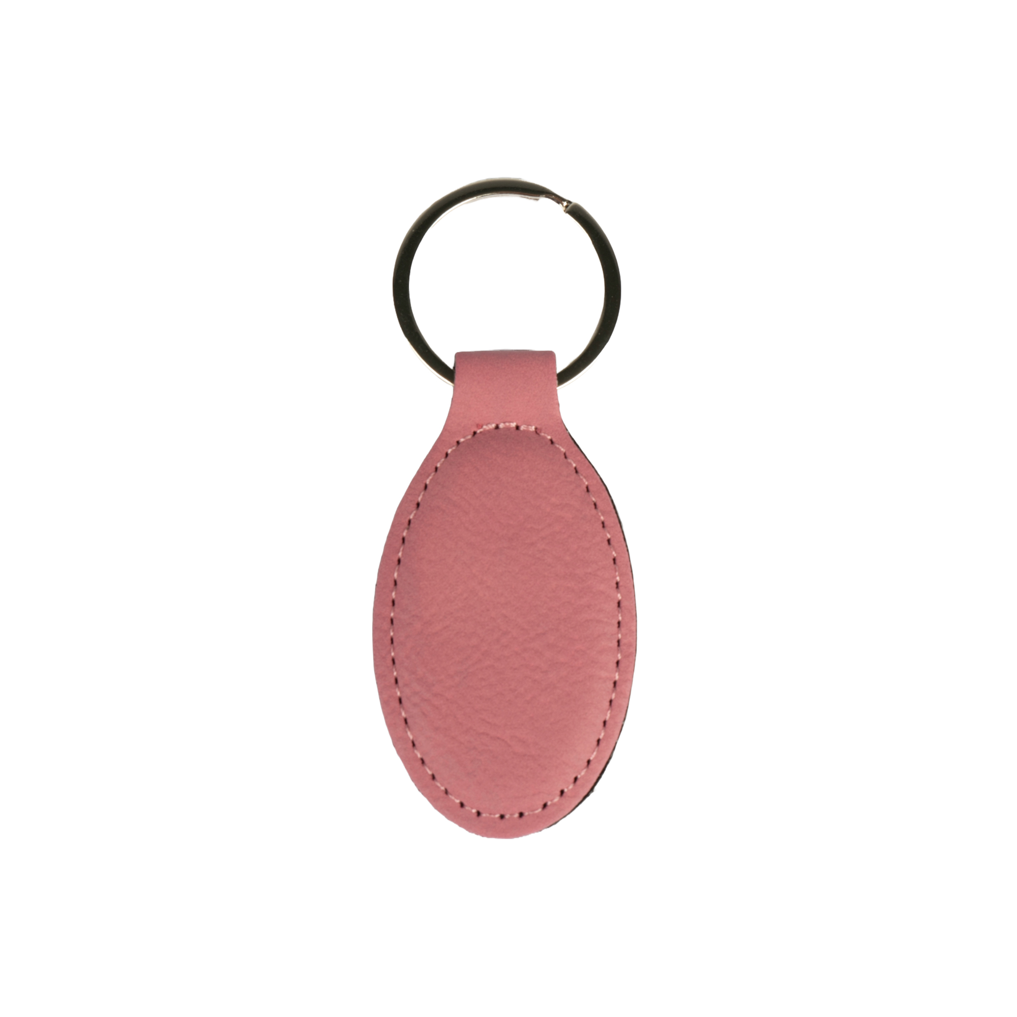 Laser Schlüsselanhänger oval aus Kunstleder 40 x 75 mm, div. Farben Laser Schlüsselanhänger oval aus Kunstleder 40 x 75 mm, div. Farben