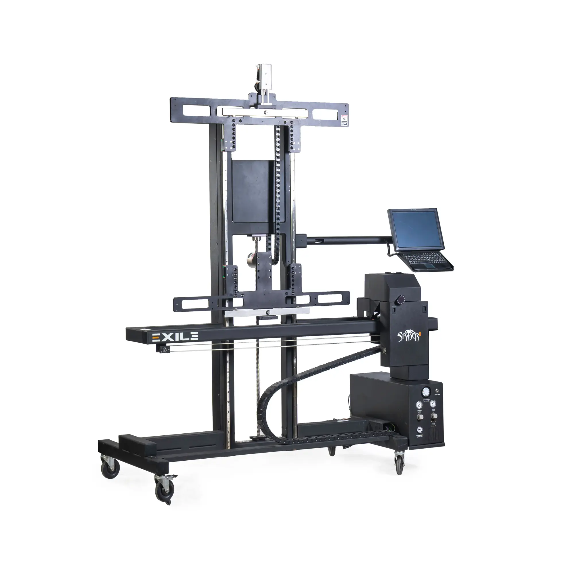 Spyder II DTS 52 CtS inkjet system, for max. frame size 140 x 122 cm