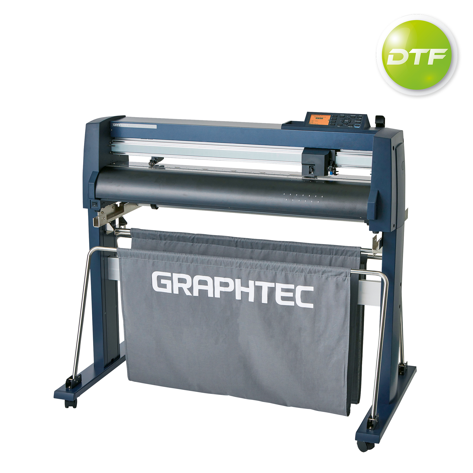 Graphtec Schneideplotter-Standgerät in der DTF-Ausführung, Größe 75 cm, mit zusätzlichen, individuell einstellbaren Andruckrollen 