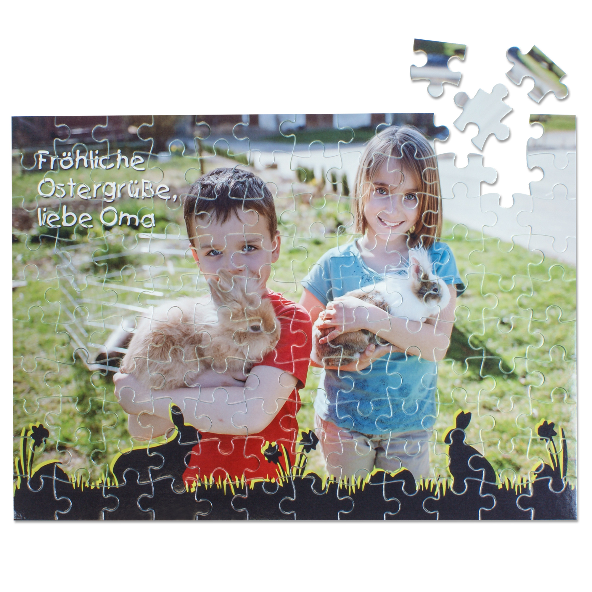 Puzzles cartonnés sans cadre, diverses versions