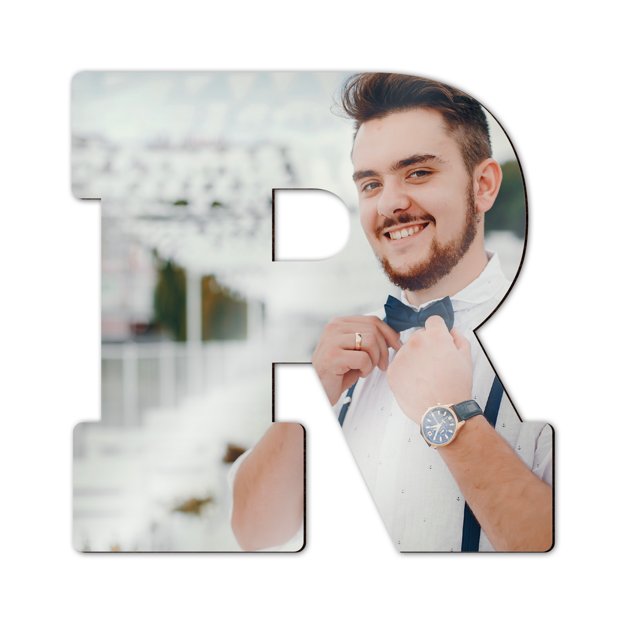 Lettres d’alphabet et caractères spéciaux Sublistar® en MDF, Hauteur 14 cm, 3 mm d'épaisseur, 100 pcs./carton