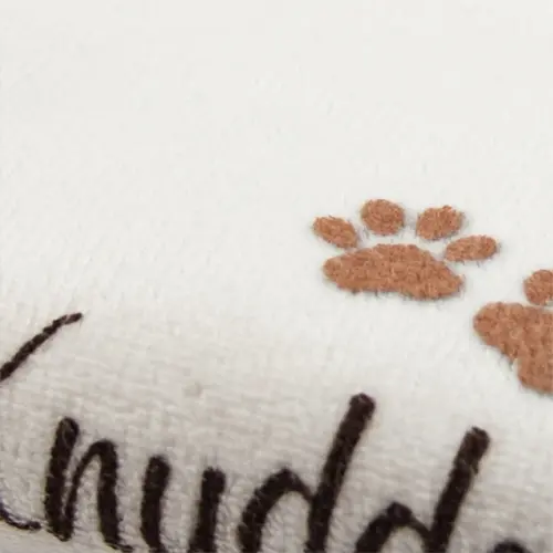 Microfaser-Handtuch mit Baumwoll-Rückseite, Farbe Weiß, div. Größen