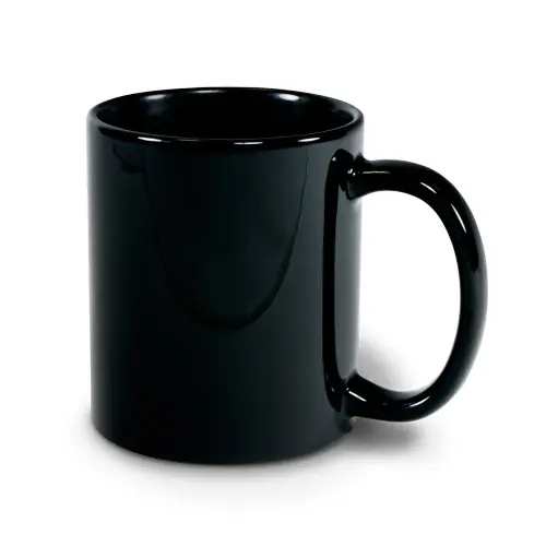 Keramiktasse LENA glänzend für Tonertransfer 11oz, div. Farben, Handspülung empfohlen