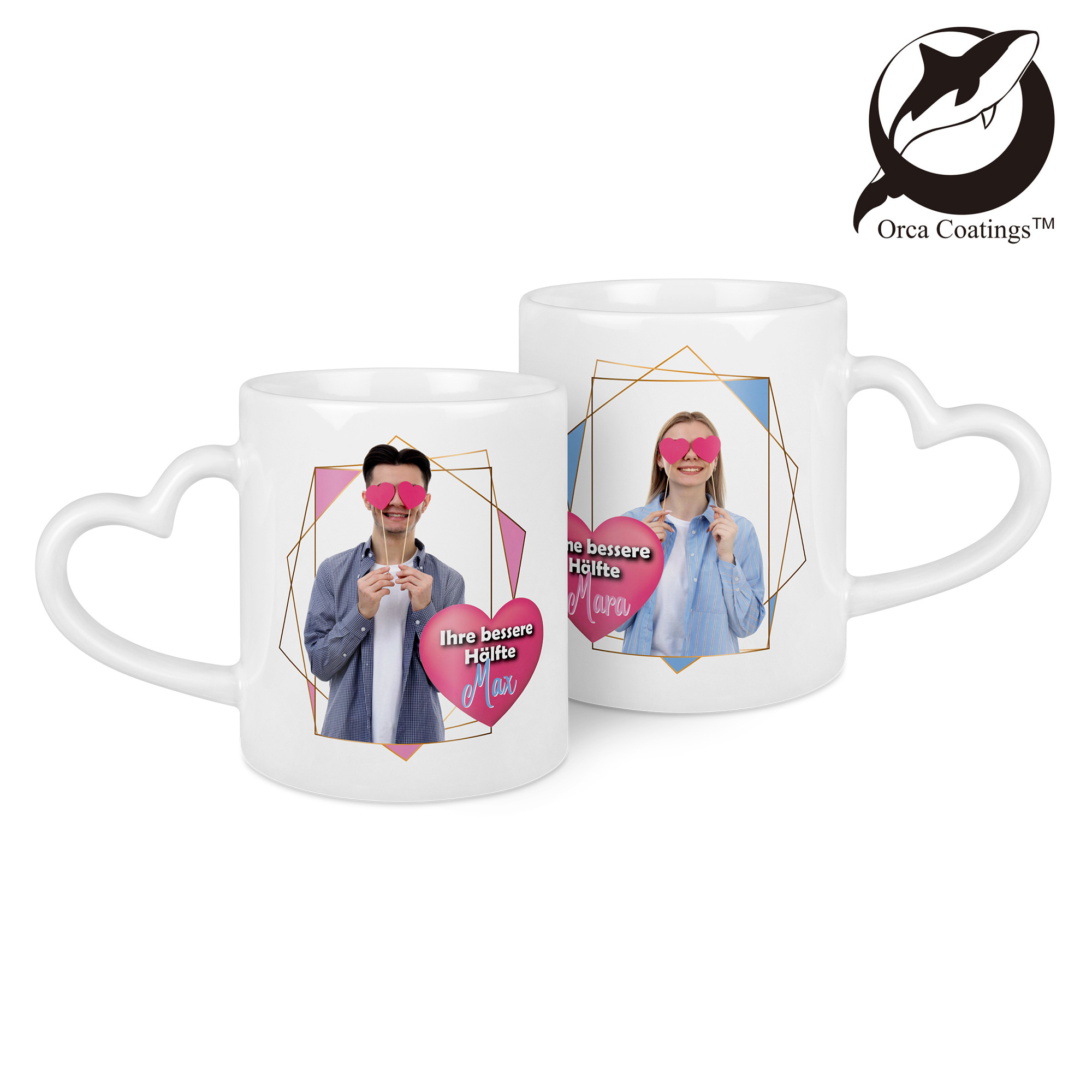 Partnertasse DUO, Orca™ Coating