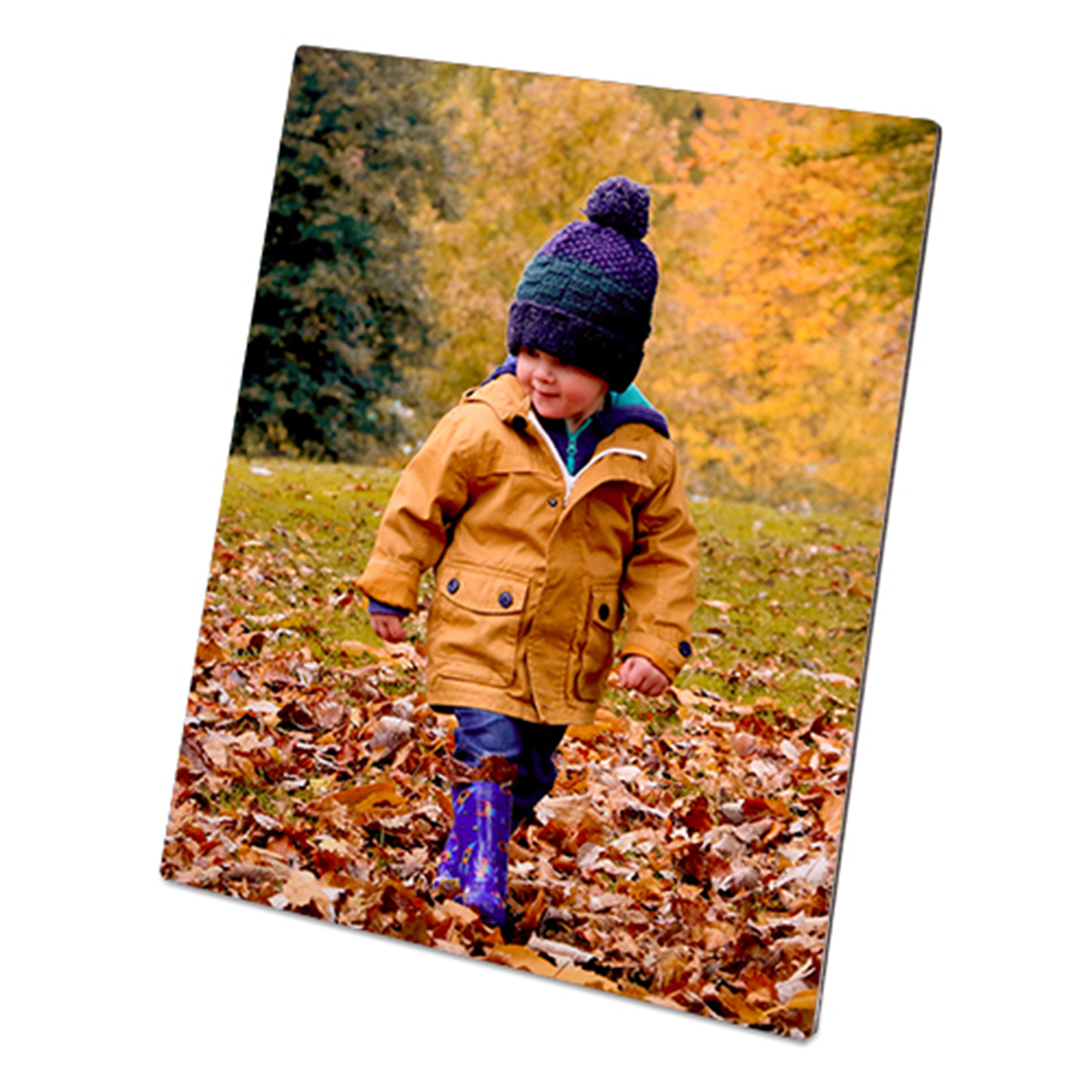 ChromaLuxe Hartfaser Fotopaneel, 203 x 254 x 6 mm, Farbe Weiß-glänzend