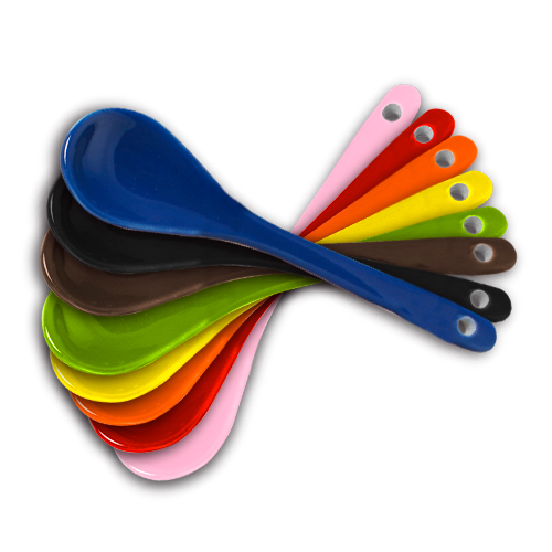 Cuillère de remplacement pour tasse en céramique TTL-, diverses couleurs