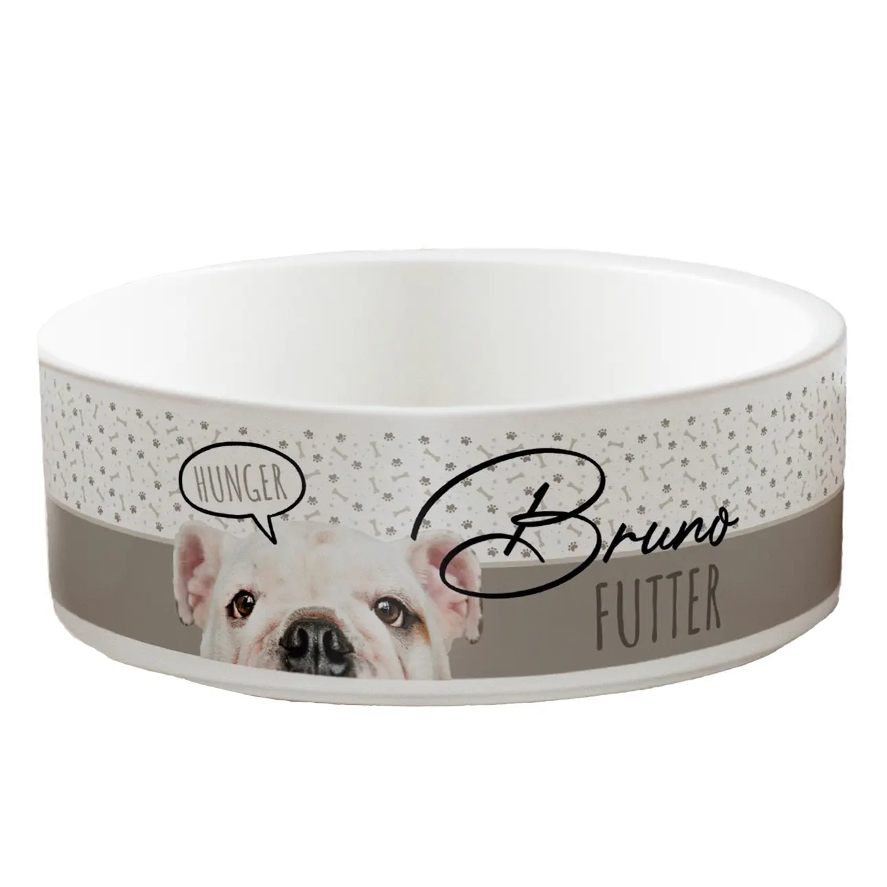 Keramikschüssel klein, Größe Ø 155 mm, Farbe Weiß, 6 St./Lage, 24 St./Karton