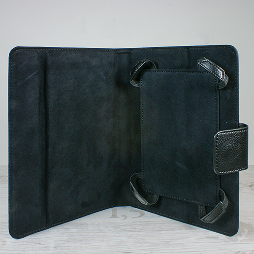 Subli Leather, Coque portefeuille pour tablette en cuir synthétique, diverses tailles