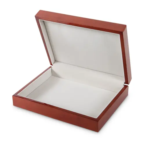 Geschenkkästchen rotbraun, Größe 180 x 230 x 60 mm,  inkl. Keramikfliese 150 x 200 mm