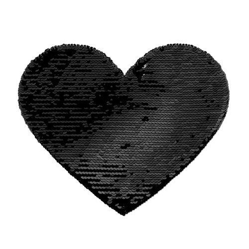 Patch à paillettes, en différentes formes et couleurs