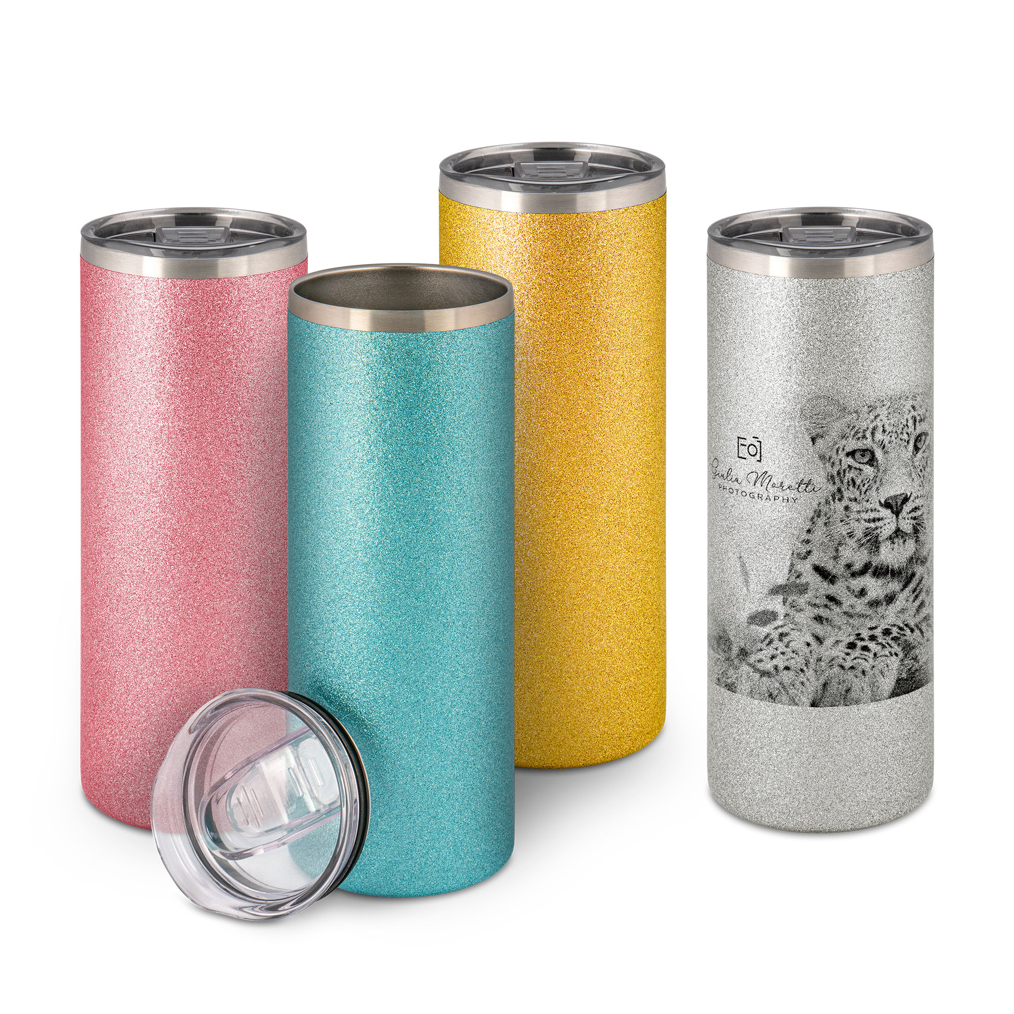 Edelstahl-Thermobecher 20oz,  mit SPARK-Oberfläche