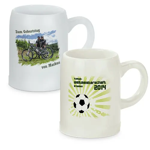 Bierkrug ANDECHS JUN 300 ml, div. Farben