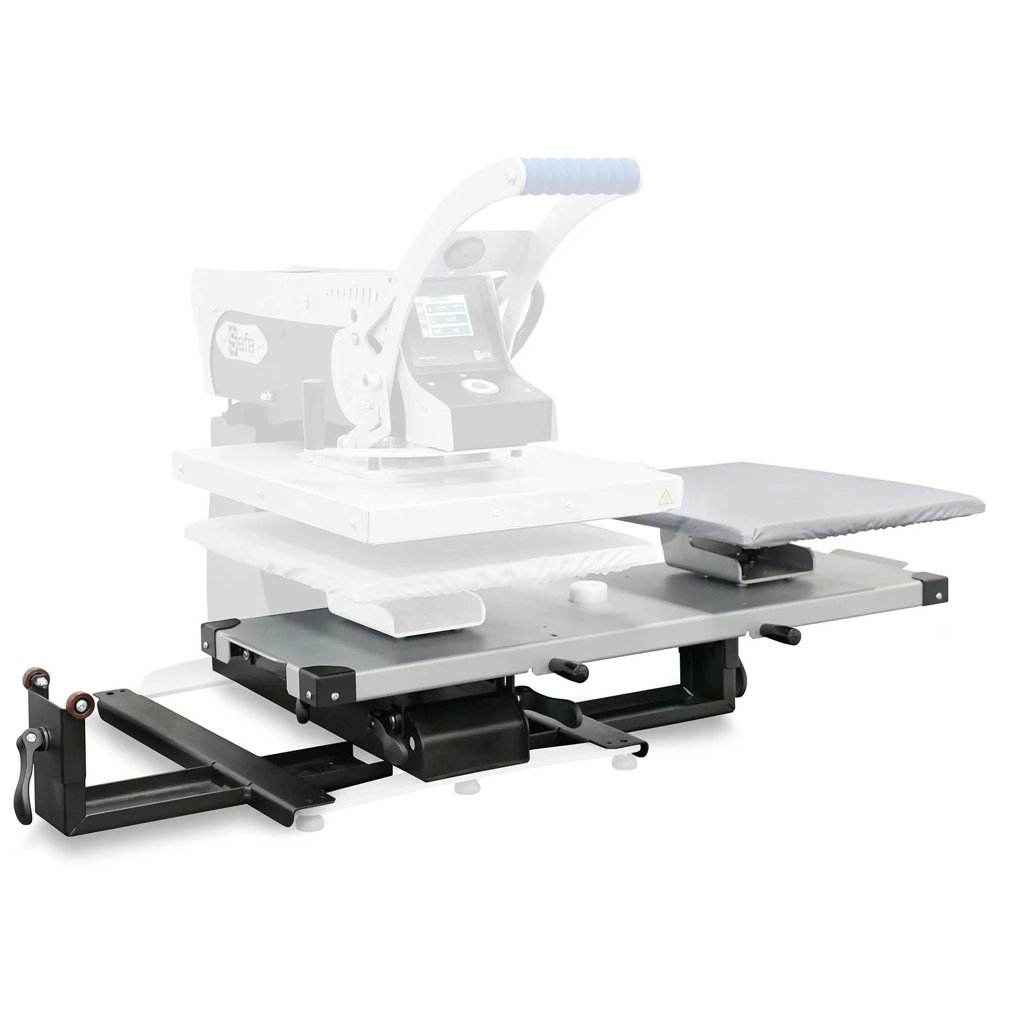 Wechseltisch für ROTEX V4 Versionen, mit einer zusätzlicher Platte 40 x 50 cm