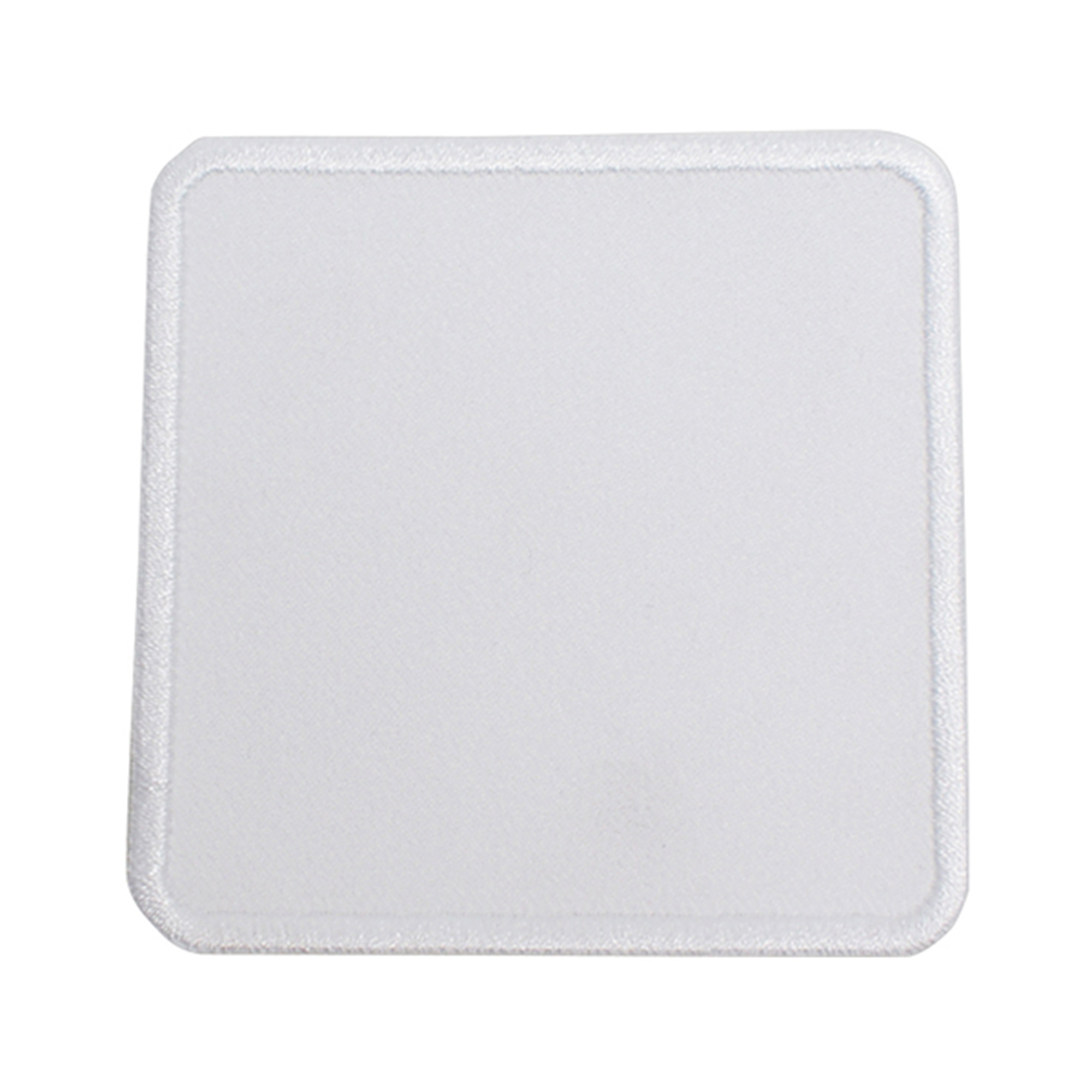 Etiquettes patch à coudre-carré, diverses tailles en couleurs