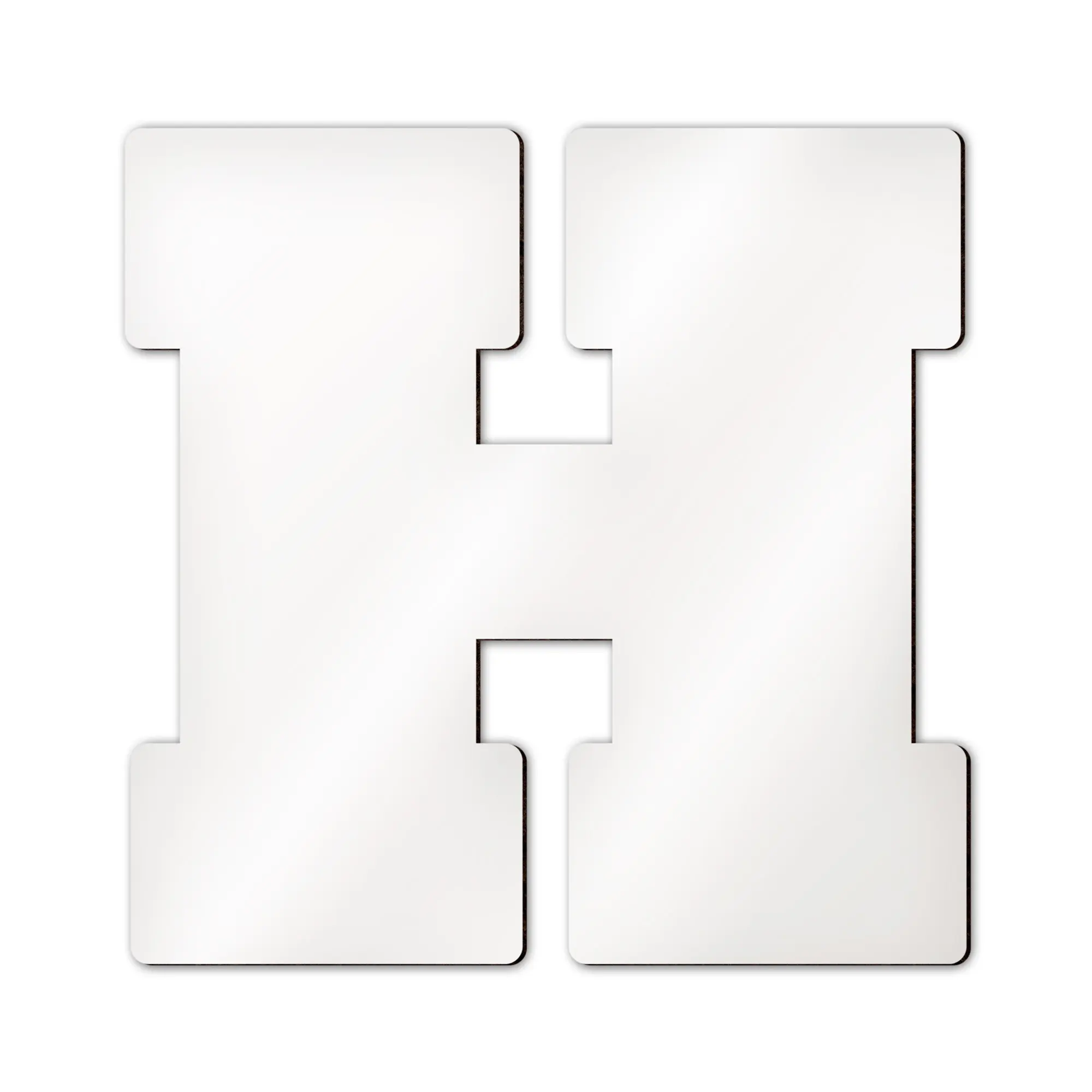 Sublistar® MDF Buchstaben und Sonderzeichen, Höhe 14 cm, 3 mm stark, 100 St./Karton