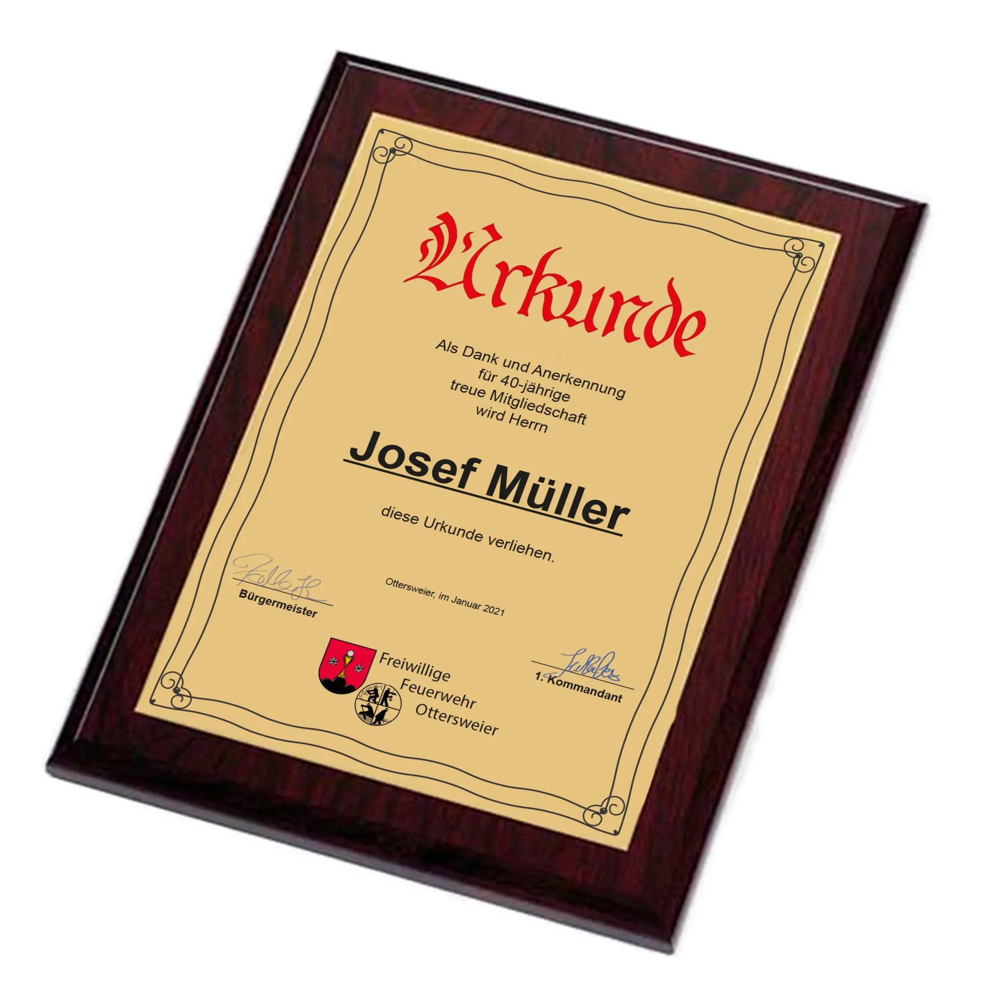 Alu-Tafel 100 x 150 mm, 0,5 mm stark, für Holztafel 152, div. Farben