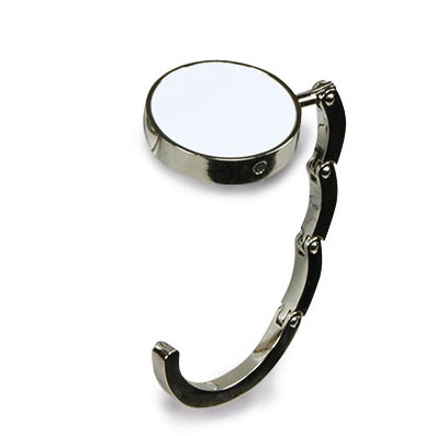 Porte sac à main avec empiècement en aluminium, différentes versions