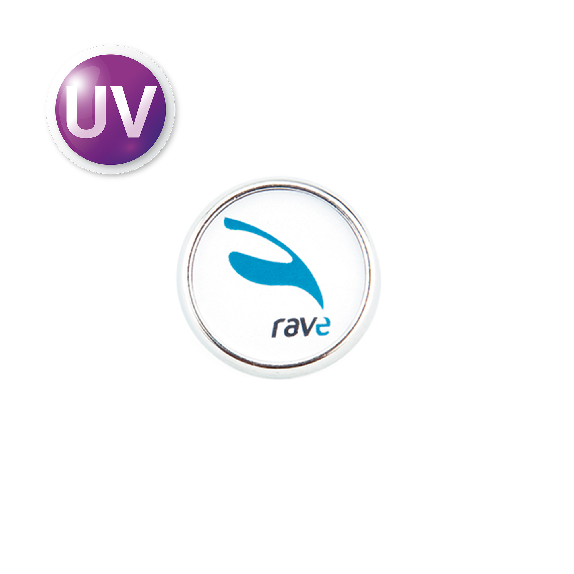 UV Multiplexx Pin, Silber, versch. Ausführungen