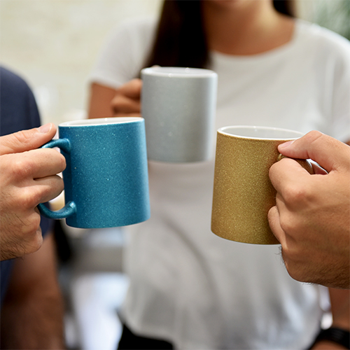 Startset Keramiktasse SPARK 11oz, Sublistar®-Coating, 12 Tassen
