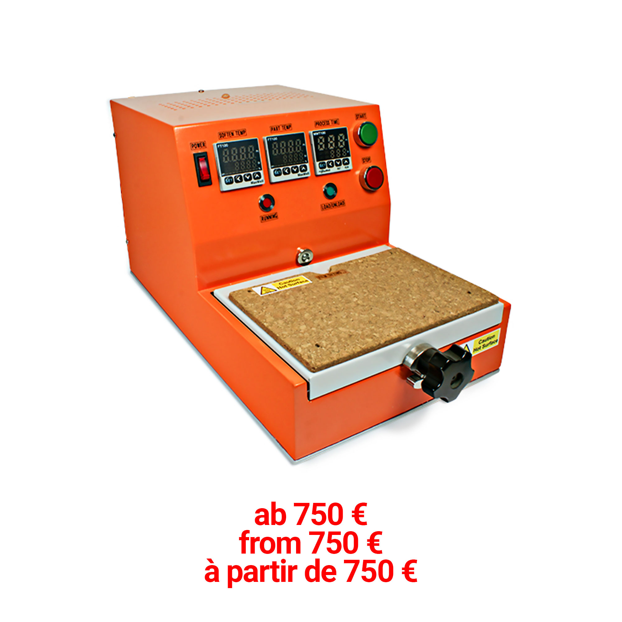 Second-hand Subli Case 3D Plus Press, low-noise vacuum heat press