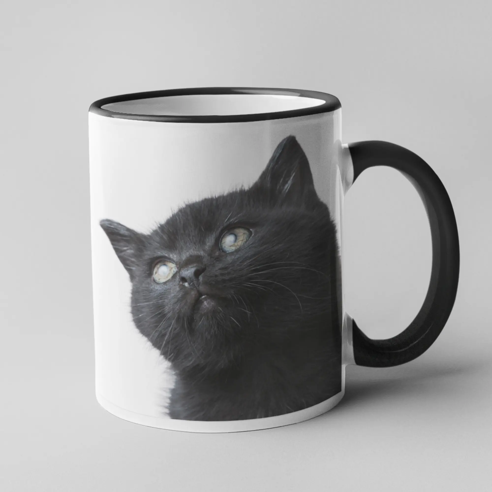 Keramiktasse RIM & HANDLE 11oz, Orca™ Coating, div. Farben