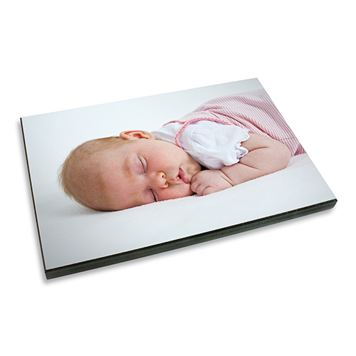 ChromaLuxe panneau mural blanc brilliant 200 x 300 x 16 mm, couleur du cadre noir, 8 pcs./carton