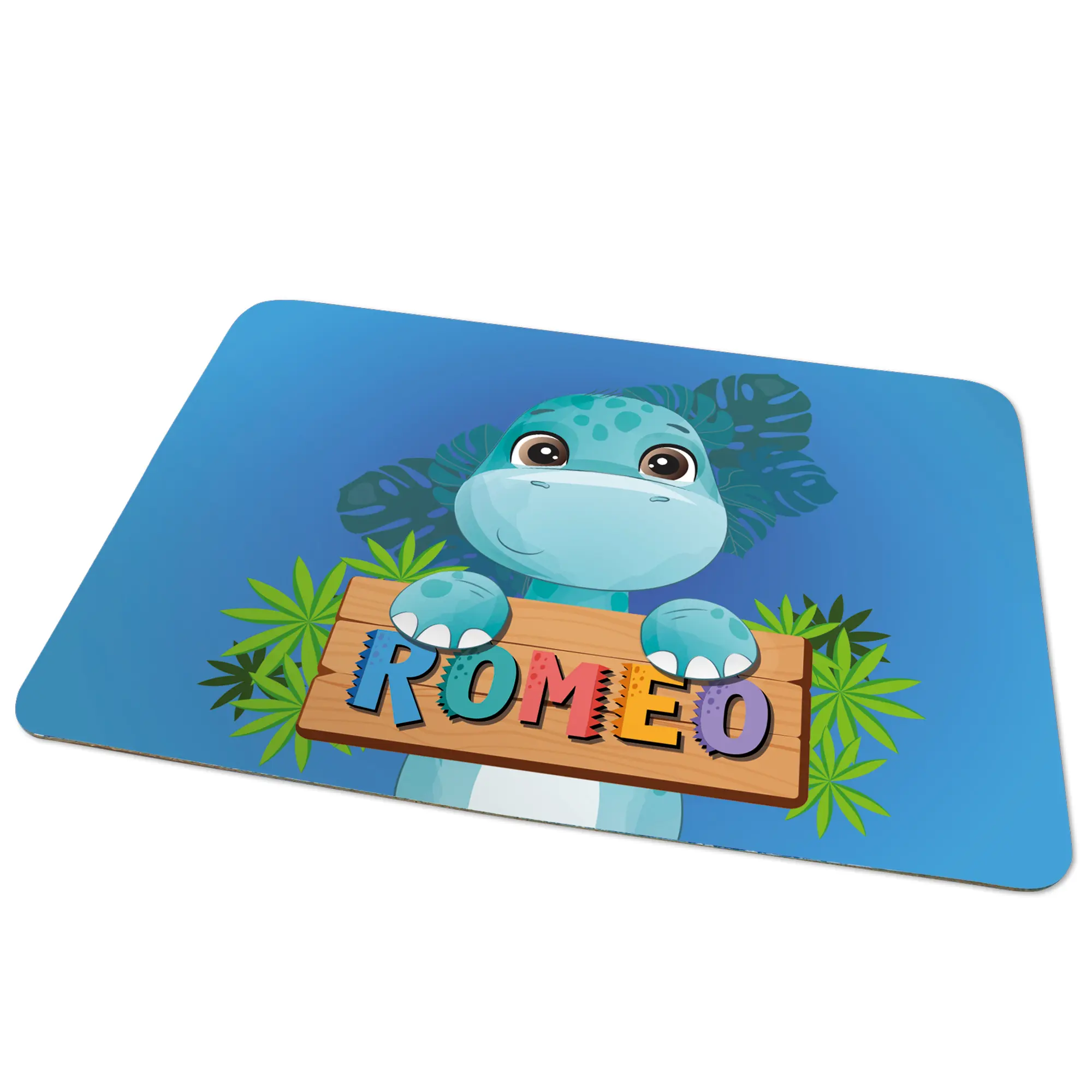 High-gloss placemat with cork backing, size 395 x 285 x 1.5 mm, 100 pcs./carton