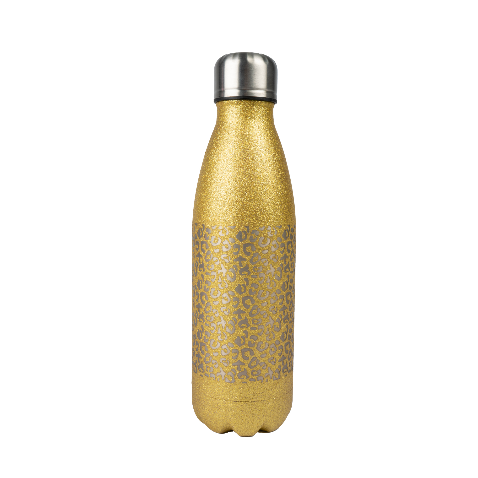 Bouteille isotherme en inox, 500 ml, avec surface effet SPARK (paillettes), diverses couleurs